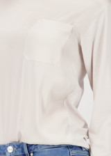 MONARI Beige Shirt-Blouse With Chest Pocket | 809095