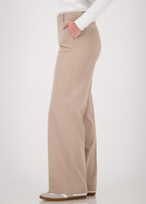 MONARI Brown Straight-Leg Suit Trousers | 809020