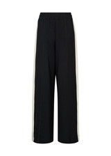 MOS MOSH Black Renzi Stripe Sweatpants | 172740