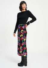 POM AMSTERDAM Multi Colour Skirt - Splashing Letters | SP9387