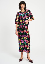 POM AMSTERDAM Multi Colour Skirt - Splashing Letters | SP9387
