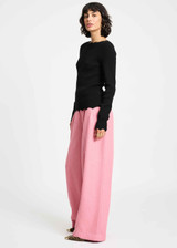 POM AMSTERDAM Black Top - Bodhi Noir | SP9276