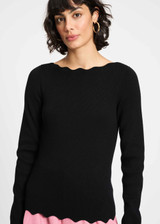 POM AMSTERDAM Black Top - Bodhi Noir | SP9276
