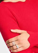 POM AMSTERDAM Red Top - Bodhi Chili Red | SP9277