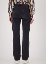 MONARI Gray Velours Pants | 809226