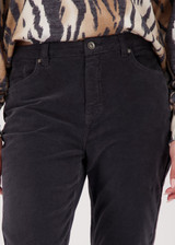 MONARI Gray Velvet Pants | 809226