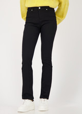 MONARI Black Jeans With Crease | 809235