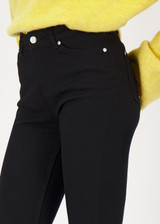 MONARI Black Jeans With Crease | 809235