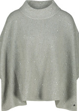 MONARI Green Sequin Cape | 809474