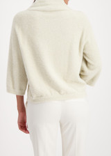 MONARI Beige Fluffy Sweater With Lurex | 809495