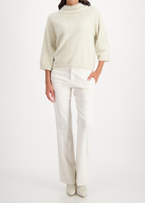 MONARI Beige Fluffy Sweater With Lurex | 809495