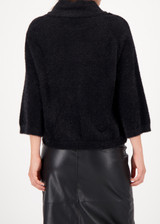 MONARI Black Fluffy Sweater With Lurex | 809495