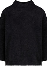 MONARI Black Fluffy Sweater With Lurex | 809495