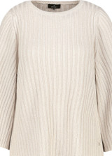 MONARI Beige Lurex Jumper | 809529