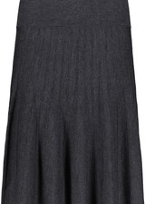 MONARI Gray Pleated Skirt | 809536