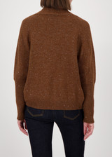 MONARI Brown Cardigan With Sequins | 809651