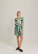ME369 401-Sporty Jade Audrey Sporty Jade Collar Jacket | 225L50367