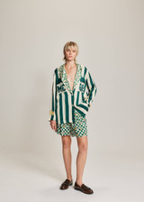 ME369 401-Sporty Jade Audrey Sporty Jade Collar Jacket | 225L50367