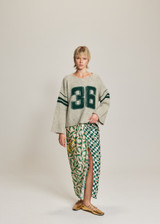 ME369 401-Sporty Jade Laurel Sporty Jade Sweater | 225S91202