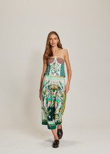 ME369 401-Sporty Jade Vanessa Sporty Jade Midi Skirt | 225L60300
