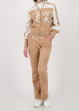 MONARI Brown Cardigan With Rhinestones | 809555