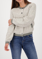 MONARI Green Lurex Tweed Jacket | 809593