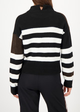 MONARI Black Knitted Jumper With Emblem | 809475