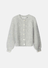 POM AMSTERDAM Grey Cardigan - Grigio | SP7882
