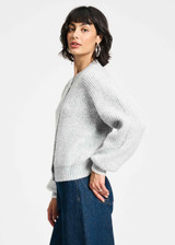 POM AMSTERDAM Grey Cardigan - Grigio | SP7882