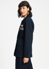 POM AMSTERDAM Blue Blazer - Dark Shimmer | SP9366