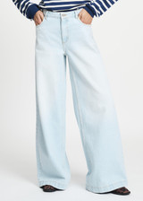 POM AMSTERDAM Blue Jeans - Jamy Baggy Wideleg Light Blue | SP9444