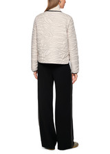 MARC CAIN SPORTS Magnolia Short Quilted Jacket With Knit Detail | AS 12.03 W18