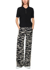 MARC CAIN SPORTS Black Rethink Together Knitted Polo Shirt | AS 53.10 M80