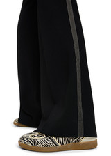 MARC CAIN SPORTS Black Welkom Wide Trousers | AS 81.02 W05
