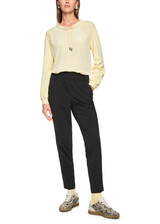 MARC CAIN SPORTS Black Rethink Together Rhodos Trousers | AS 81.12 J40