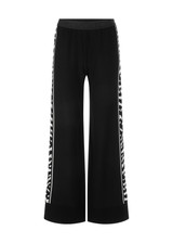 MARC CAIN SPORTS Black Rethink Together Welkom Trousers | AS 81.25 M09