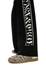 MARC CAIN SPORTS Black Rethink Together Welkom Trousers | AS 81.25 M09
