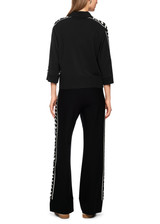 MARC CAIN SPORTS Black Rethink Together Loose-Fit Jumper | AS 41.09 M09