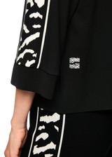 MARC CAIN SPORTS Black Rethink Together Loose-Fit Jumper | AS 41.09 M09