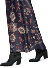 MARC CAIN COLLECTIONS Periscope Viscose Skirt With Paisley Print | AC 71.02 W06