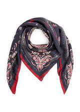 MARC CAIN COLLECTIONS Periscope Silk Scarf With Paisley Pattern | AC B1.05 Z12