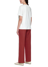 MARC CAIN COLLECTIONS Off-White T-Shirt With Motif Print | AC 48.10 J33
