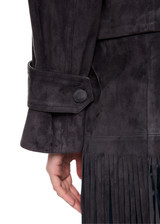 MARC CAIN COLLECTIONS Periscope Real Leather Jacket 'Rethink Together' | AC 12.06 L02