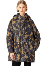 ILSE JACOBSEN HORNBAEK Beige Butterfly Oversized Padded Coat | PEPPY07P