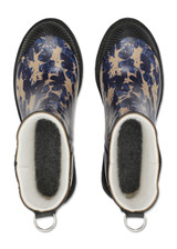 ILSE JACOBSEN HORNBAEK Beige Butterfly Short Rubber Boot | RUB47P