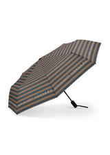 ILSE JACOBSEN HORNBAEK Mocca Ombre Blue Logo Umbrella | UMBRELLA01