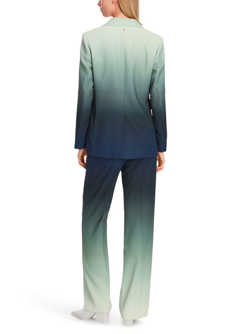 MARC CAIN Frozen Sage Blazer With Colour Gradient