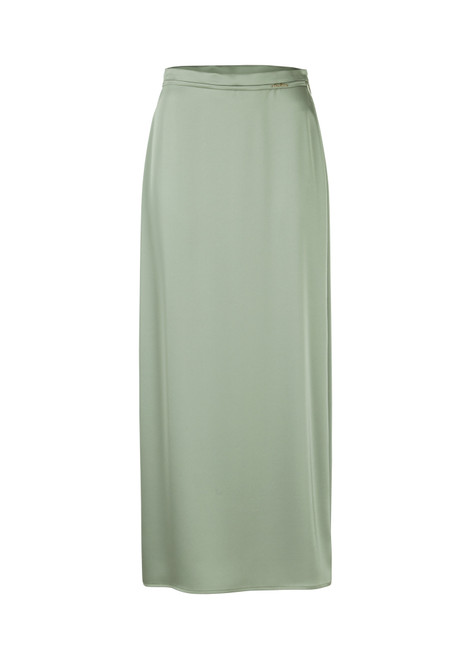 MARC CAIN Frozen Sage Pencil Skirt With Stretch | XC7120W15