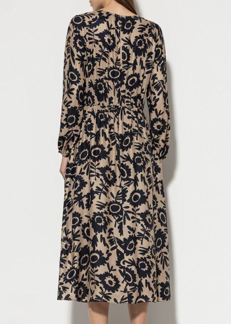 LUISA CERANO MAXI DRESS WITH FLORAL PRINT