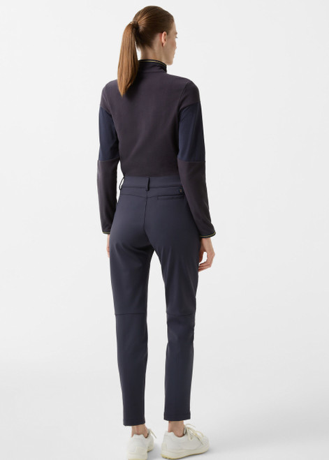 BOGNER golf trousers with water-repellent stretch fabric, a logo waistband, and rubber patch accents, available at redpearl.com.au.